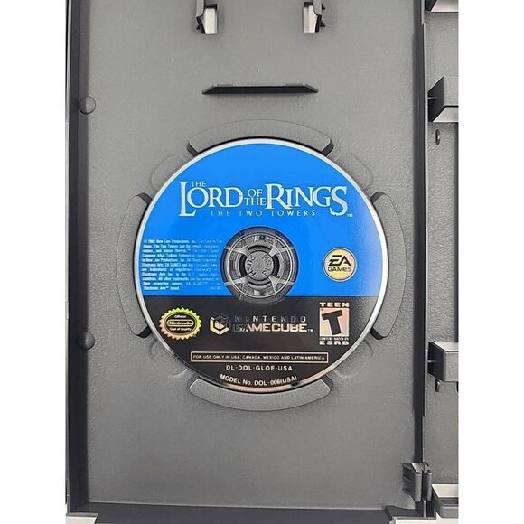 The Lord of the Rings Two Towers Nintendo GameCube Complete - Picture 5 of 6